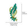 Europeu e americano retro cravejado de estrelas corsage personalidade Corsage carta Coringa broche carta lenço alfinete acessórios spot atacado