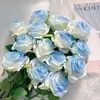 Al por mayor Ins Flamenco Rosa Simulado Adornos Arreglo Floral Foto Alto Valor Regalo DIY Flor Artificial Decoración Tela de Seda