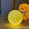 Luz de noche de vinilo al por mayor de fábrica, luz cálida, decoración creativa, lámpara de mesita de noche para dormitorio, sin enchufar, corazón de niña, pequeño regalo