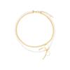 Collar de doble capa con lazo de perlas de primavera temprana para mujer 2021 nueva moda elegante dulce nicho cadena clavicular