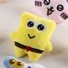 Broche de Peluche DIY Mini Relleno de Algodón Estrella de Patrick Bob Esponja Pantalones Cuadrados Colgante Zapato Calcetines Accesorios para el Cabello Accesorios Mayoreo