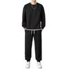 Traje Wei Yi para Hombre Primavera y Otoño Casual Talla Grande Estilo Hong Kong Joven Fresco y Guapo Usar un Conjunto Completo