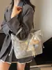 Bolso de Hombro tipo Tote para Mujer, Estilo Coreano de Nicho, Alta Calidad, Nuevo, Gran Capacidad, Bolso de Mujer Nuevo 2026