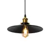 Lámpara Colgante Loft Ufo E26 Transfronteriza Estilo Industrial Lámpara de Restaurante Hierro Artístico Retro Americano Cafetería Bar Accesorios de Iluminación E27