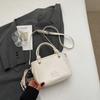 Bolso de Moda de Estilo Occidental para Mujer 2025 Primavera Nuevo Bolso Casual Cruzado Diseño Nicho Bolso Cubo Portátil