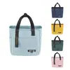 Bolsa para Lonchera Estudiante de Tela Oxford Impermeable Transfronteriza Bolso de Mano para Trabajador de Oficina Bolsa Aislante para Exteriores Bolsa para Lonchera que Mantiene la Frescura