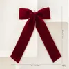 Adorno Colgante de Lazo Navideño de Amazon Decoración de Árbol de Navidad de Tela Diseño de Escena Navideña Lazo