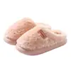 Zapatillas de algodón nuevo estilo 2026 para mujer, otoño e invierno, zapatillas de casa para interior, zapatillas de felpa cálidas y antideslizantes para parejas, estilo hombre