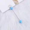 Llavero Creativo de Cuentas DIY Color Macarrón Accesorios de Cuentas Colgante Cremallera Hebilla Decorativa de Cuentas Fabricante Venta al por Mayor