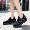 Zapatos Deportivos Transpirables de Punto Volador para Mujer, Suela Ligera, Venta al por Mayor Transfronteriza, Moda Versátil sin Cordones, Colección Primavera y Otoño 2026, En Stock