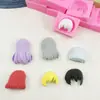 Una Variedad de Moldes de Silicona para Cabello de Muñeca DIY Arcilla Moldes para Cabello de Muñeca Versión Q Moldes de Silicona para Cabello Largo