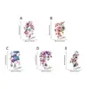 Pegatinas Electrostáticas de Vidrio con Faroles Florales para Hogar, Dormitorio y Sala de Estar, Pegatinas de Vidrio para Ventana Estilo Pastoral, Calcomanías para Ventana, Pegatinas Electrostáticas