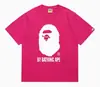 Hit da Internet de Verão 24: Camiseta bAPe Cabeça de Macaco Macaquinho, Camuflagem, Camiseta Unisex Manga Curta Gola Redonda