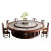 Mesa de Comedor Eléctrica Hotel Mesa Redonda Grande Nuevo Chinoiserie Mesa de Comedor Eléctrica de Pizarra Personalizada Mesa de Comedor Multifuncional Mesa para Hot Pot