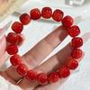 Pulsera Bodhi con Gradiente Rosa Natural para Estudiantes Masculinos y Femeninos para Jugar con Pulseras, Cuentas Budistas de Alto Lanzamiento, Cuentas de Rosario, Venta al por Mayor