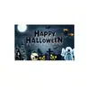 Exposición de Banderas Fondo Transfronterizo de Halloween Tela Decorativa de Atmósfera Festiva Colgante Banner de Halloween Reunión de Fiesta Fotografía