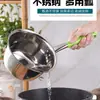 Cucharón de Agua de Acero Inoxidable con Gancho, Cucharón para Sopa, Pala para Agua, Cucharón de Agua de Acero Inoxidable Comercial Espesado al por Mayor para Comedor y Cocina