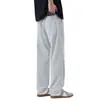 Ropa para Hombre Maple House / 2026 Pantalones Casuales de Pierna Recta de Seda de Hielo de Secado Rápido y Enfriamiento, Pantalones Ligeros de Pierna Recta y Pierna Ancha de Corte Holgado para Verano