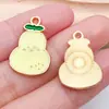 Dibujos Animados 30 Piezas de Fruta de Goteo Piña Fresa Cereza Manzana Sandía Colgante DIY Pulsera Collar Accesorios