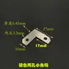 Conector de código de ángulo de muebles para marco de fotos, ángulo de hierro tipo L, pieza de fijación en ángulo recto de 90 grados, fijación y fijación de ángulo de conexión de hierro