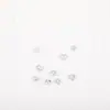 Moda Criativa Pingente de Cristal Zircônia com Diamante Único Colar de Fio de Pesca Transparente Coreano Corrente Simples Elegante para Clavícula Feminina