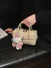 2026 Nuevo Modelo Bolsa de Bolos Moda Lujo Ligero Bolso con Patrón de Lichi Kelly Bolso Cruzado Versátil de Gama Alta para Viajes y Uso Diario para Mujeres