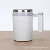 Taza Mezcladora Eléctrica Taza de Café Giratoria Magnética Automática Taza Portátil Recargable Taza de Agua Magnetizada de Acero Inoxidable