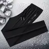 Pantalones de Verano para Hombre, Seda de Hielo Real de Secado Rápido 2026 Nuevo Estilo Holgado Deportivos, Unisex Elástico Jogger Casual de Secado Rápido Largos