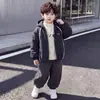 Chaqueta de Terciopelo Talla Grande para Niños Otoño Invierno 2026 Estilo Nuevo Parka con Capucha Cortavientos Cálida para Niños Abrigo de Algodón Engrosado para Bebé