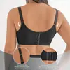 Processamento PersonalizadoSutiã sem costura plus size estilo europeu e americano transfronteiriço com múltiplos colchetes, push-up e respirável, roupa íntima feminina plus size