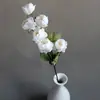 Flores Blancas Materiales Flores de Boda Flores de Seda Materiales Florales Decoración de Techo de Salón de Bodas Flores Flores Artificiales Flores para Arcos Arreglo Floral Arte Floral