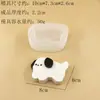Molde de Biscoito Filhote Silicone Grau Alimentício DIY Mousse Gesso Ornamento Vela de Aromaterapia Molde Artesanal