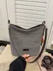 Bolso de Mano Tejido Transfronterizo Bolso Cubo para Mujer 2026 Nuevo Verano Bolso de Playa para el Trabajo Bolso de Hombro Cruzado Versátil
