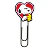 Novos Clipes de Papel Decorativos de PVC do Snoopy Material de Escritório Marcadores de Página Fofos Clipes de Papel Criativos para DIY