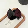 Cuerda para el pelo con lazo de tacto piel y ala ancha, nuevo color de invierno, círculo para coleta con combinación de colores, diadema simple