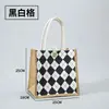 Bolsas Tote de Lona em Estoque para Atacado, Bolsas de Mão Simples de Linho Ecológicas, Sacolas de Lona Estampadas Promocionais