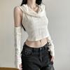 2023 verão novo estilo europeu e americano transfronteiriço moda de rua com capuz sem mangas slim fit cor sólida colete feminino
