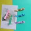 Nuevos Accesorios para el Cabello Lindo Clip de Pato Ondulado Pinza Dulce para Niña Pinza de Corazón de Niña Adorno para la Cabeza de Dibujos Animados