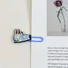 Marcadores de clip de papel de PVC, separadores de página médicos, artículos decorativos, clips de papel coloridos para manualidades, papelería para estudiantes, venta al por mayor para ventas transfronterizas