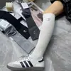 Calcetines Pequeños con Letra X Estampados por Calor, Calcetines Altos de Lujo Ligero de Gama Alta para Primavera/Verano, Calcetines Holgados con Letras Estilo Coreano de Algodón Peinado