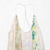 Nuevo Estilo Casual Diseño Estampado Delgado Nicho Versátil Primavera Vestido Delgado para Mujer Comercio Exterior