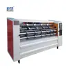 Máquina Plegadora de Cartón Corrugado Máquina Plegadora y Ranuradora de Cartón Corrugado Máquina Totalmente Automática Plegadora Fina y Cortadora de Papel para Cartón