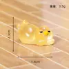 Enfeites de Micro Paisagem Pato Luminoso Casa Carro Jardinagem Resina Artesanato DIY Pequenos Enfeites Decorativos