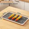 Venta Directa de Fábrica de Populares Cajas Exhibidoras de Haworthia Confitada en Brocheta Pequeña, Platos de Plástico, Charolas con Malla Filtrante
