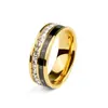 Anillo de Titanio con Diamante de Temperamento de Moda ins Anillo de Circonita Microincrustada Giratorio Anillo de Pareja de Moda Popular en Internet