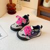 Yuanbo 2025 Primavera Nuevos Zapatos de Lona de Caña Baja para Estudiantes Zapatos de Lona Deportivos Casuales para Mujer Superficie de Cuero Zapatos para Mujer