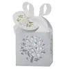 Árbol de la Vida Transfronterizo Caja de Dulces Láser para Boda Árbol Grande Azul Claro Caja de Dulces Fiesta Festiva Yiwu Caja de Dulces al por Mayor