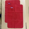 Almohada Inflable Rectangular Flocada, Almohada Inflable Portátil, Cojín de Soporte Lumbar para Siestas de Viaje, Personalizable con Logo, Al por Mayor