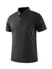 Camiseta de Secado Rápido Sin Costuras Ultrasónica Estilo Mismo que Di para Hombre, Polo de Verano con Características Transpirables y Cómodas, Camiseta de Manga Corta para Mujer