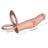 Perlas Anales y Tapones Anales de Silicona para Hombres y Mujeres, Anillo de Bloqueo de Esperma de Doble Agujero Juguetes Sexuales